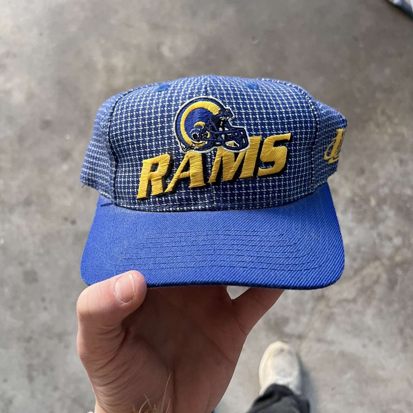 Vintage Pro Line Rams Velcro - (OS)