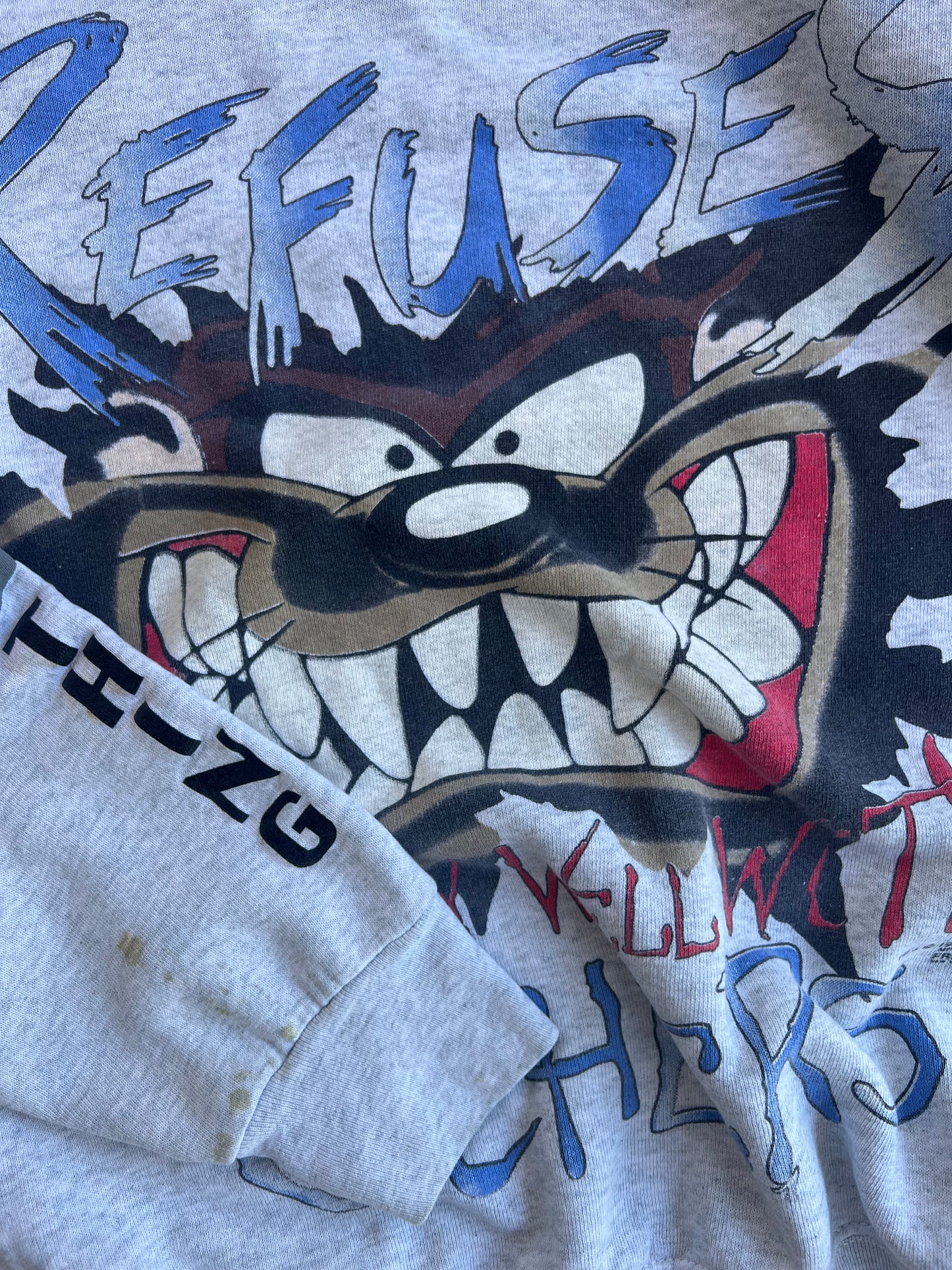 Vintage 90s Taz Wild Thing Crew - (L)