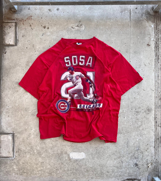 Vintage 90s Sammy Sosa Tee - (XXL)