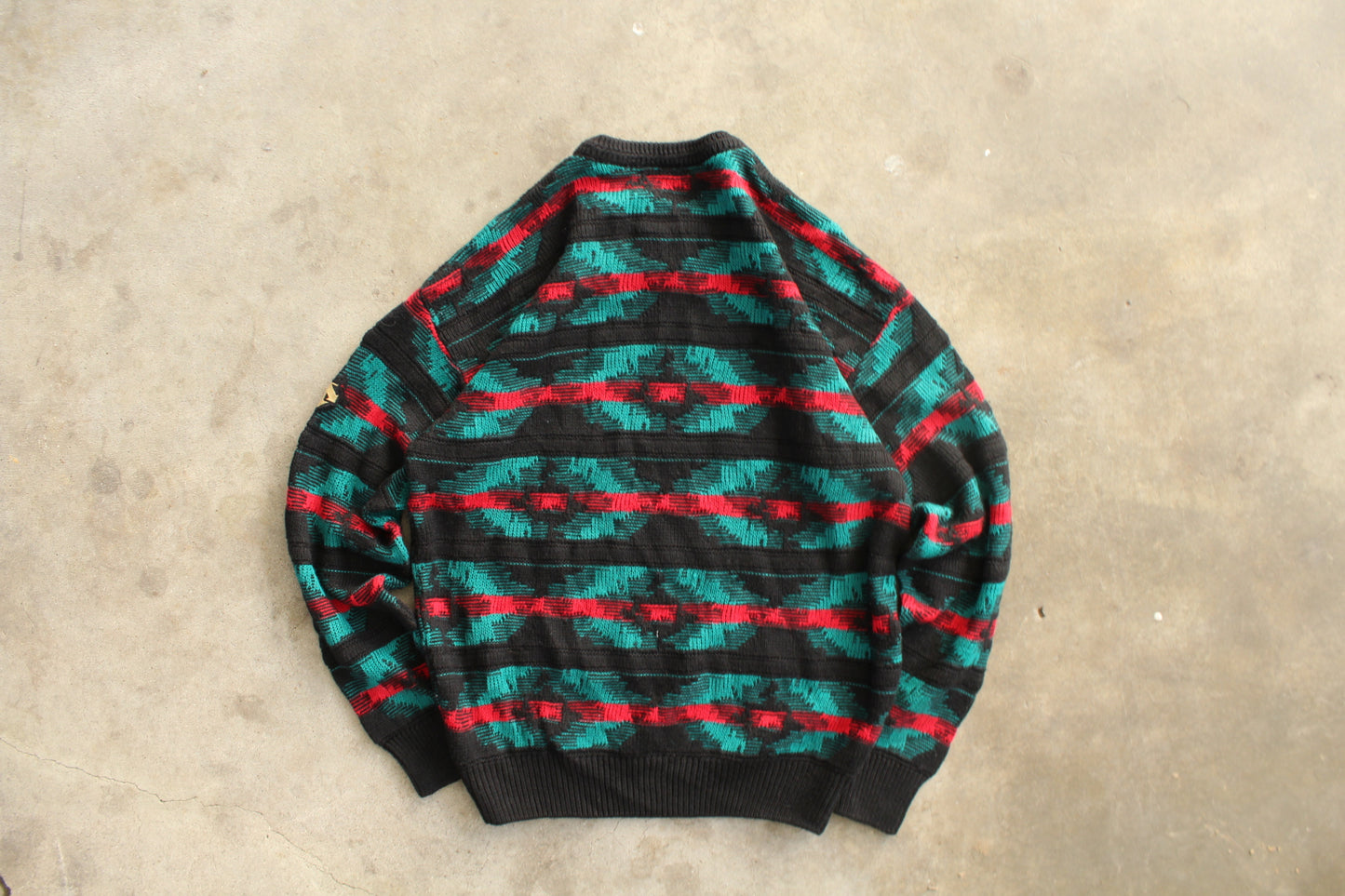 Vintage Ski Sweater- (XL)