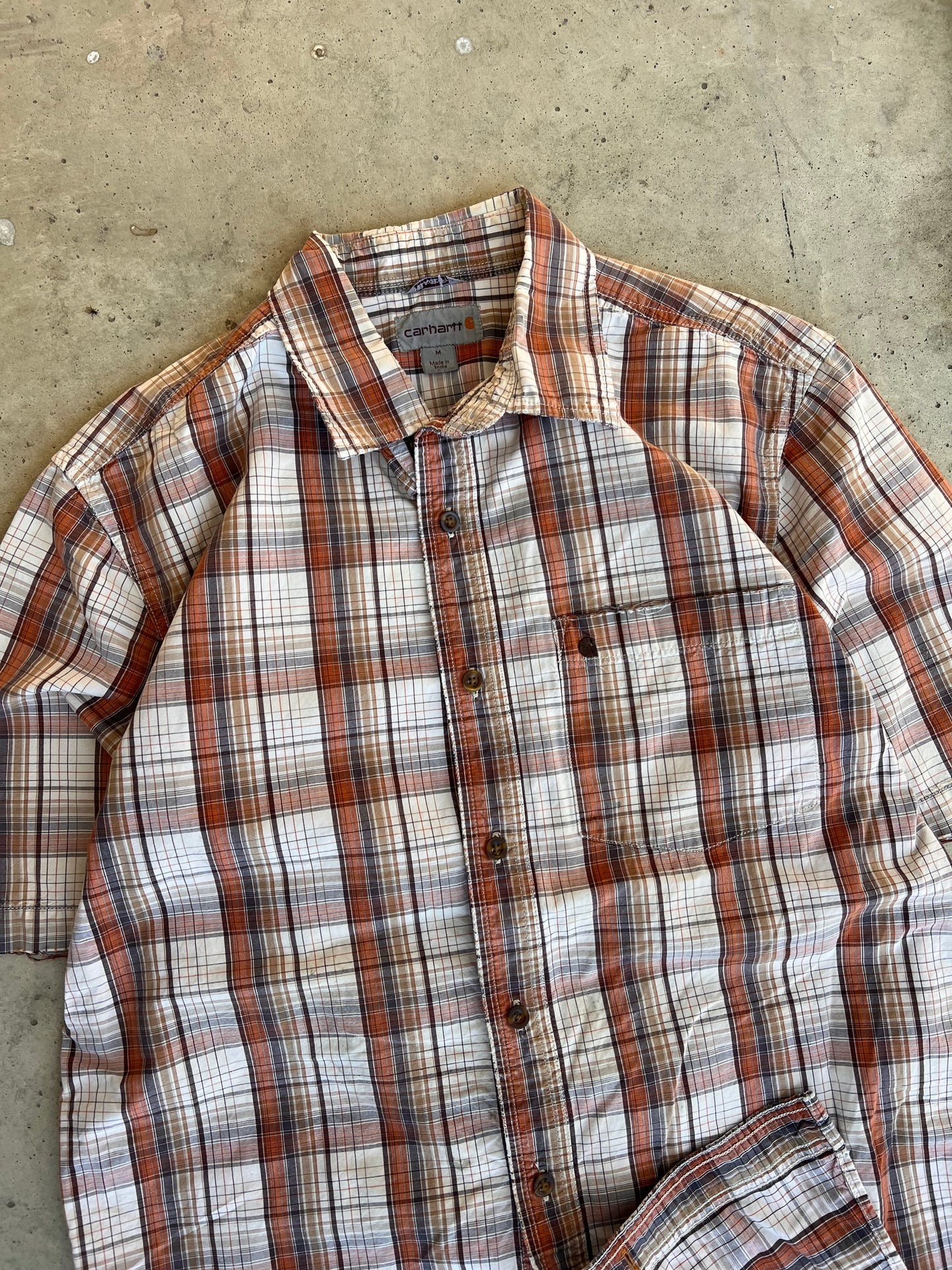 Vintage Carhartt Button-Up - (XL)