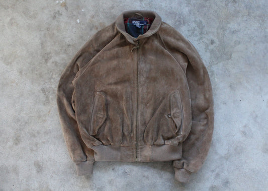 90s Polo Brown Jacket- (L)