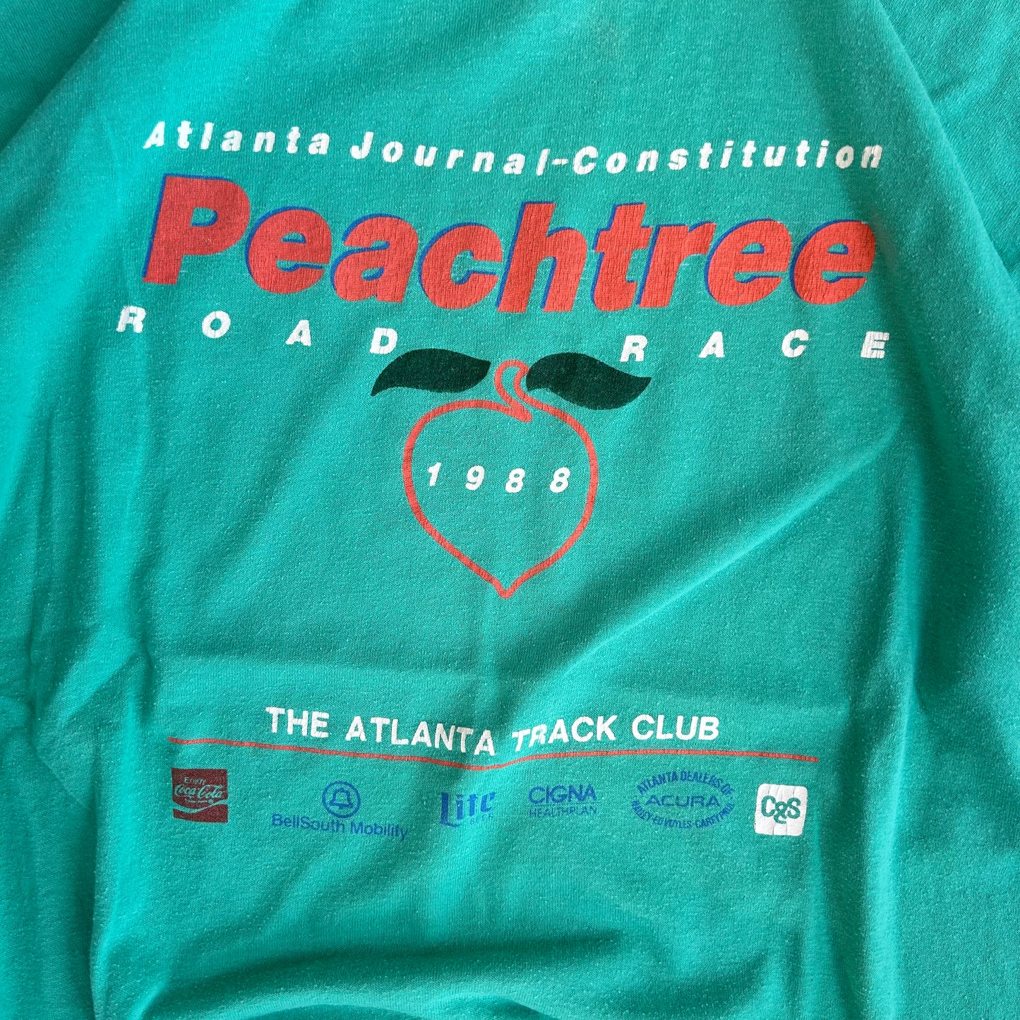 Vintage 88’ Peachtree Race Tee - (L)