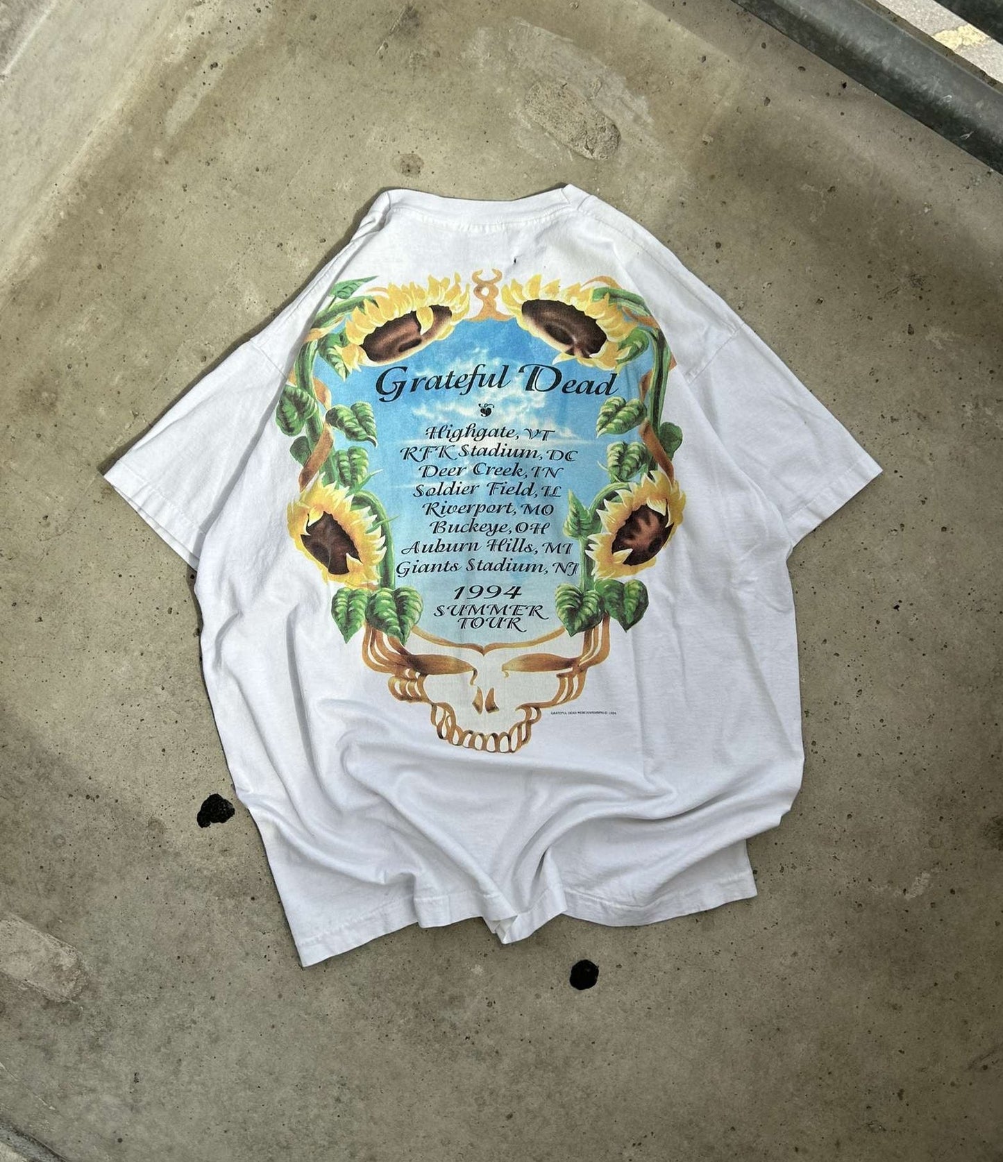 Vintage 94' Grateful Dead Summer Tour- (XL)